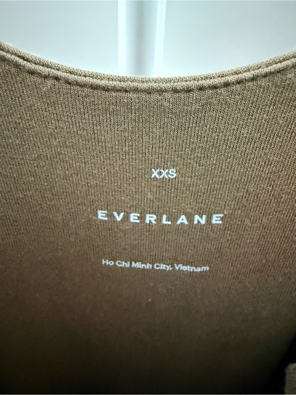 Everlane Riviera dress in beech, xxs. - Picture 7 of 9